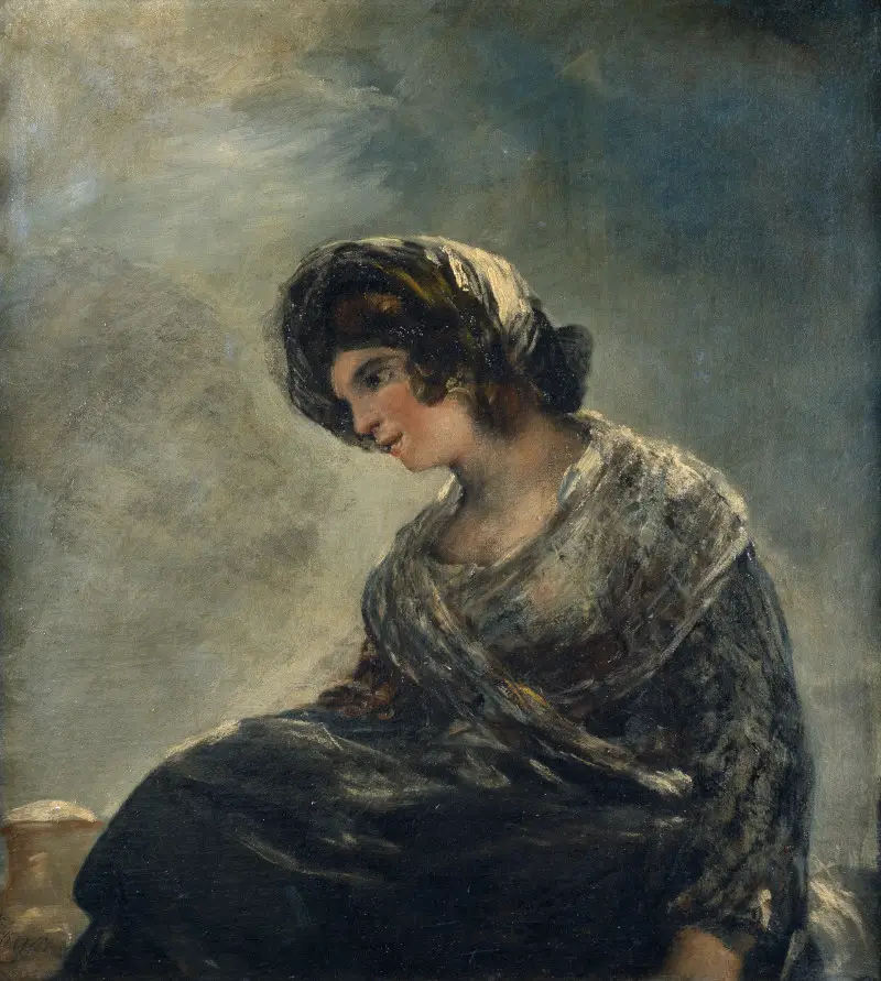 The Milkmaid of Bordeaux by Francisco Goya